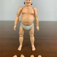 Фигурка дяди толстого человека Figmas в масштабе 1/12 с аксессуарами 6