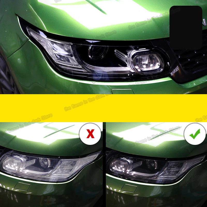 Пленка для автомобильных фар Lsrtw2017 из ТПУ защитная наклейка Range Rover Evoque Discovery Sport 2 4