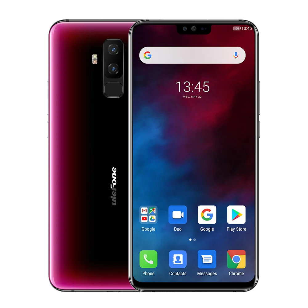 Gps ГЛОНАСС Beidou Global Band Ulefone T2 разблокировка лица отпечаток пальца ID NFC Google Play Android 9,0 6,7 дюйма 4200 мАч 16 МП
