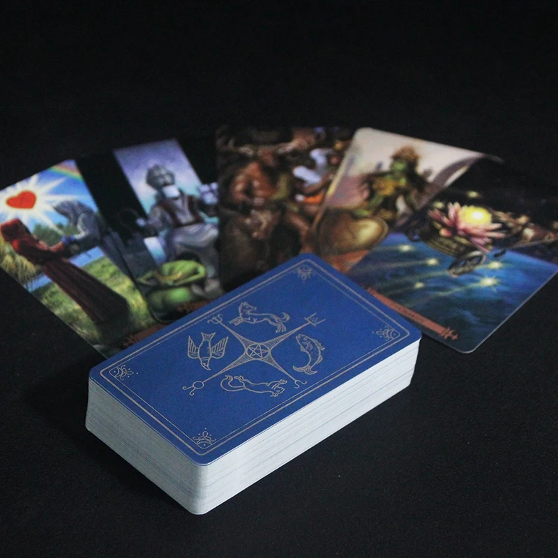 Новое поступление 2021 Карта Таро с руководством гадания судьба игральные карты