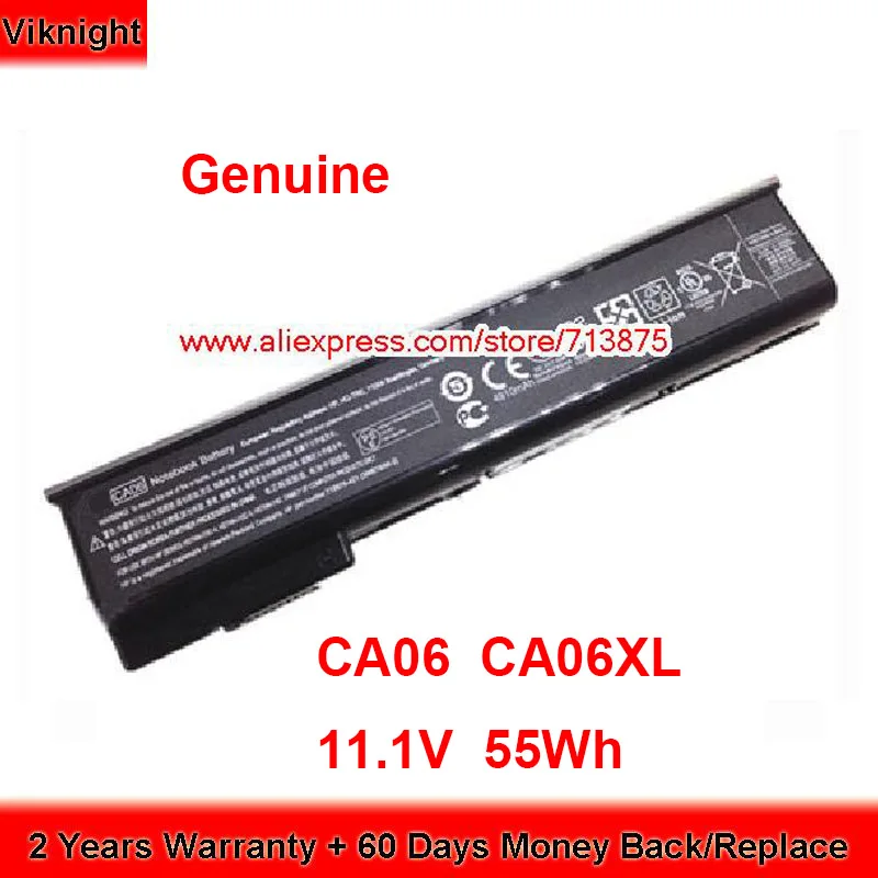 

Genuine CA06 CA06XL Battery CA09 for Hp ProBook 640 G0 645 G1 650 G1 655 G1 CA06XL 718675-121 HSTNN-IB4W HSTNN-LB4Y 11.1V 55Wh