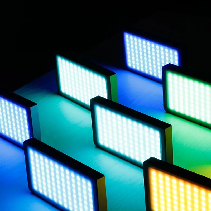 FalconEyes F7 12W On светильник Магнитный цветной RGB LED Видео свет сцена режим Studio Vlog