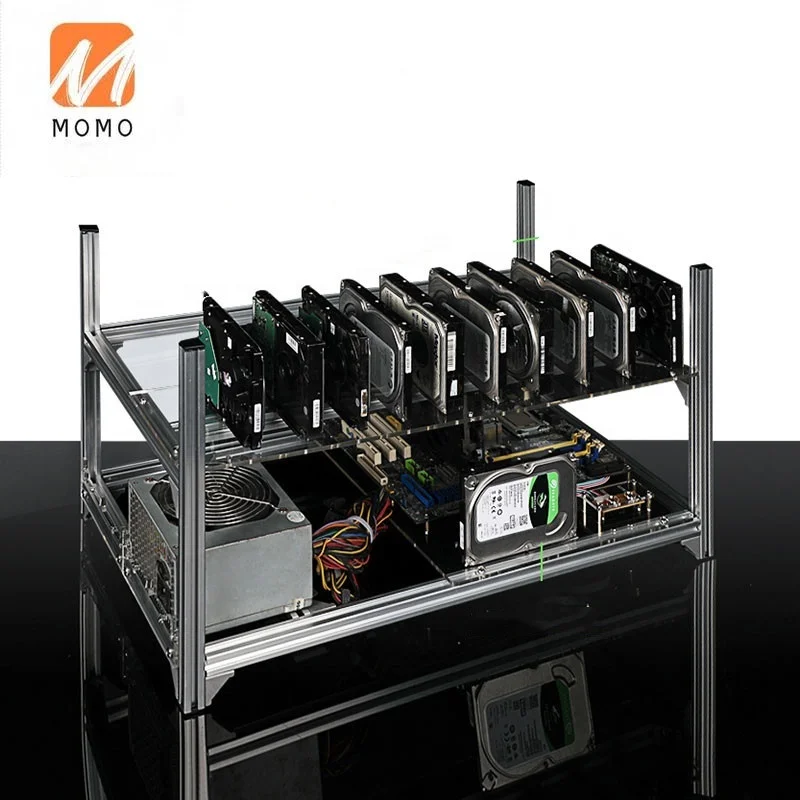 

Полностью алюминиевая Изолированная охлаждающая рама Chia Miner rig, 6, 8, 12, 22 шт., жесткий диск, пустая стойка, рама chia