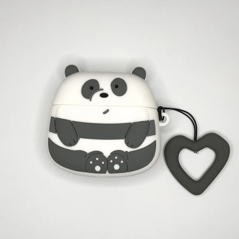 For Apple Airpods Pro Cartoon Wireless Bluetooth Headset Case Charging Box Protective Funny soft Silicone Cover | Электроника