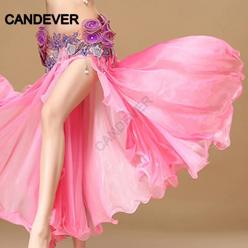 Женский костюм для танца живота сексуальный с бюстгальтером и юбкой