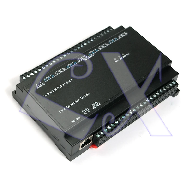 Высокоточный модуль сбора температуры 8PT100 Ethernet + RS485 RS232 контроллер карты захвата