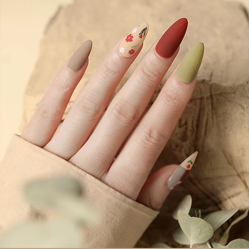 2020 Hot DIY 3D Nail Art Sticker Adhesive Decals Tool Small Flower Image Tattoo Decoration Wholesale Z0293 | Красота и здоровье