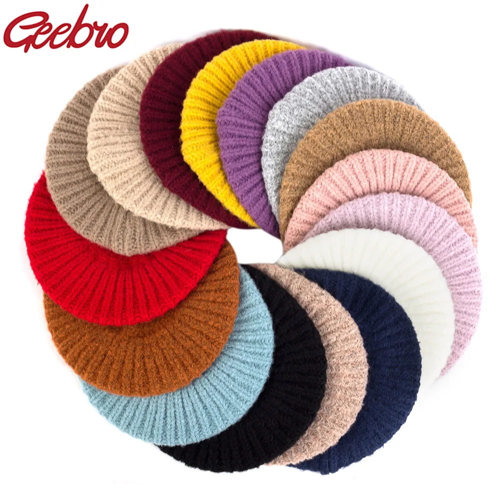 Geebro Женские Простые цветные рандомные повседневные женские разноцветные