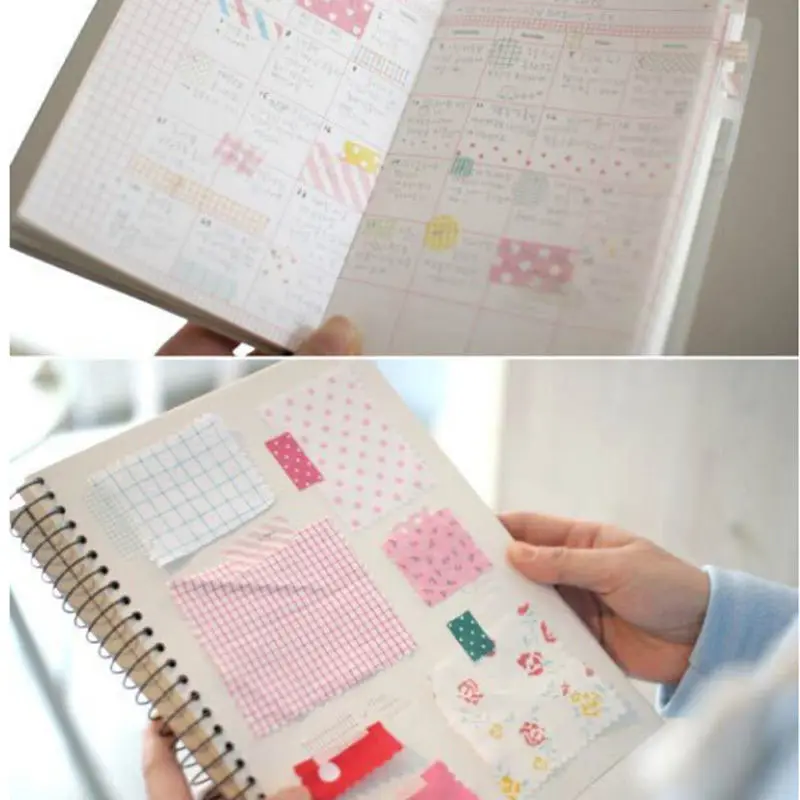 

27 Pcs/lot Sticky Korean Notebook Album Calendar Memo Diary Message Notes Memo Paper Sticker Notes