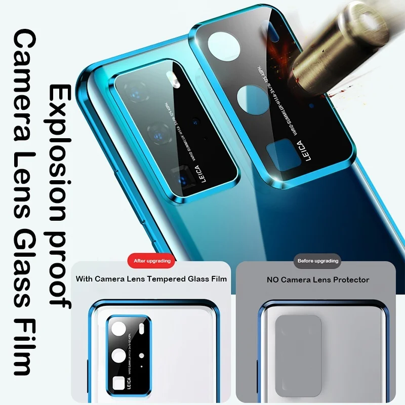Магнитный абсорбирующий металлический чехол для Huawei Mate 30 20 P30 Pro Nova 6 5 Honor