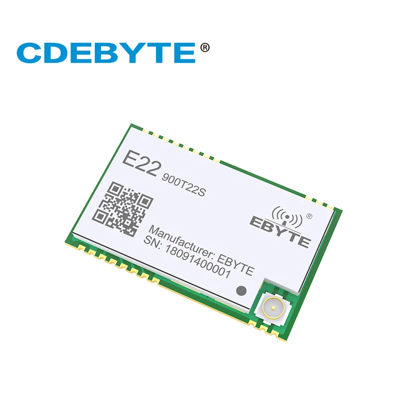 Ebyte E22 900T22S LoRa SX1262 915 МГц 868 22dBm IoT модуль SMD RF UART приемопередатчик IPEX штамп антенна