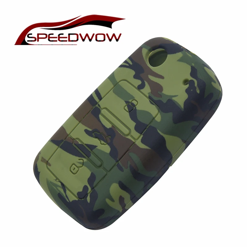 Силиконовый чехол для автомобильного ключа SPEEDWOW Volkswagen Golf 4 5 6 Bora Jetta POLO Passat B5 B6