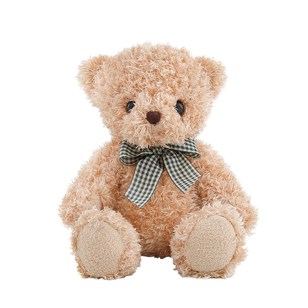 20 см милый плюшевый мишка куклы чучела животных плюшевые игрушки ретро кукла для