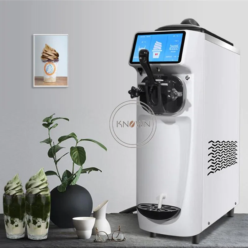 Небольшая машина для производства мягкого мороженого Counter Top с длительным сроком
