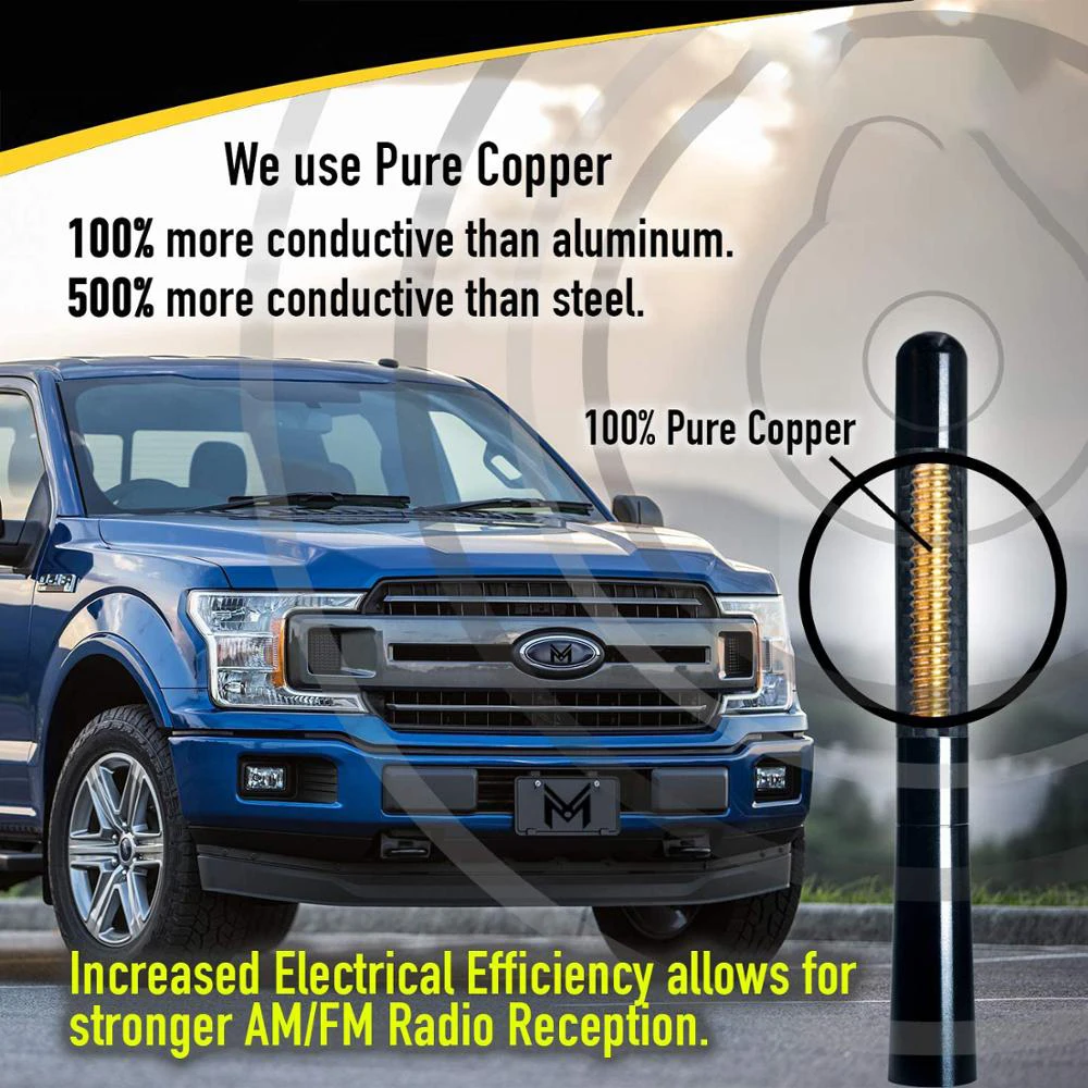 Универсальная автомобильная антенна на крышу MOSATP 3 5 см 8 12 усовершенствованный