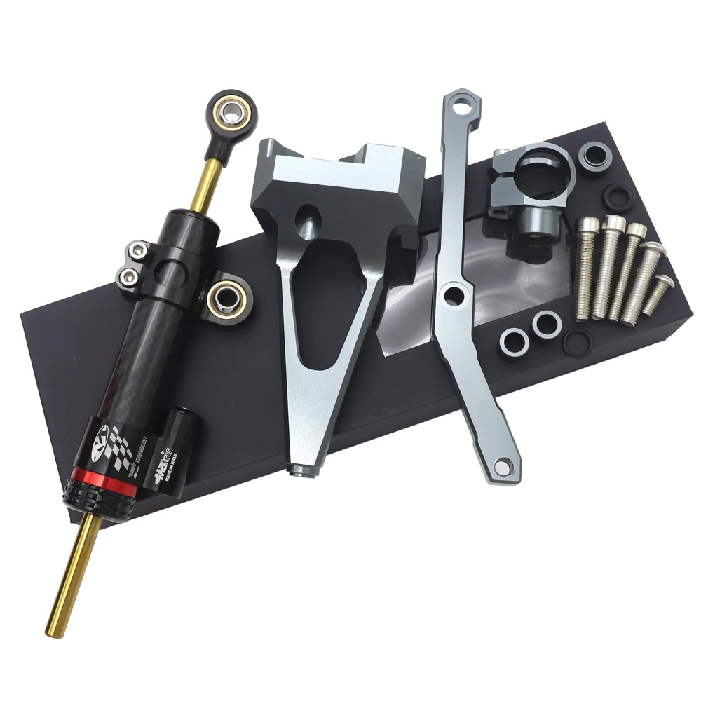 Кронштейн демпфера рулевого управления для мотоцикла ЧПУ YAMAHA MT-09 MT09 MT FZ 09 FZ09 FZ-09