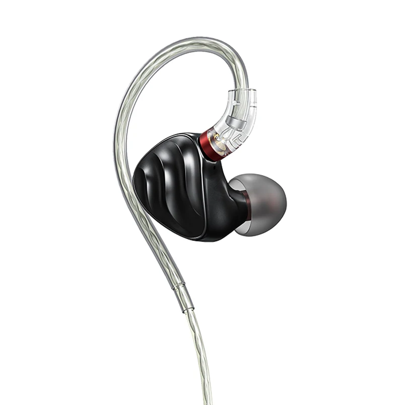 Fiio FH3 2BA+1DD Hybrid Earphone Knowles Beryllium-plated Dynamic driver S.TURBO Acoustic Design Alloy Shell MMCX connector | Электроника