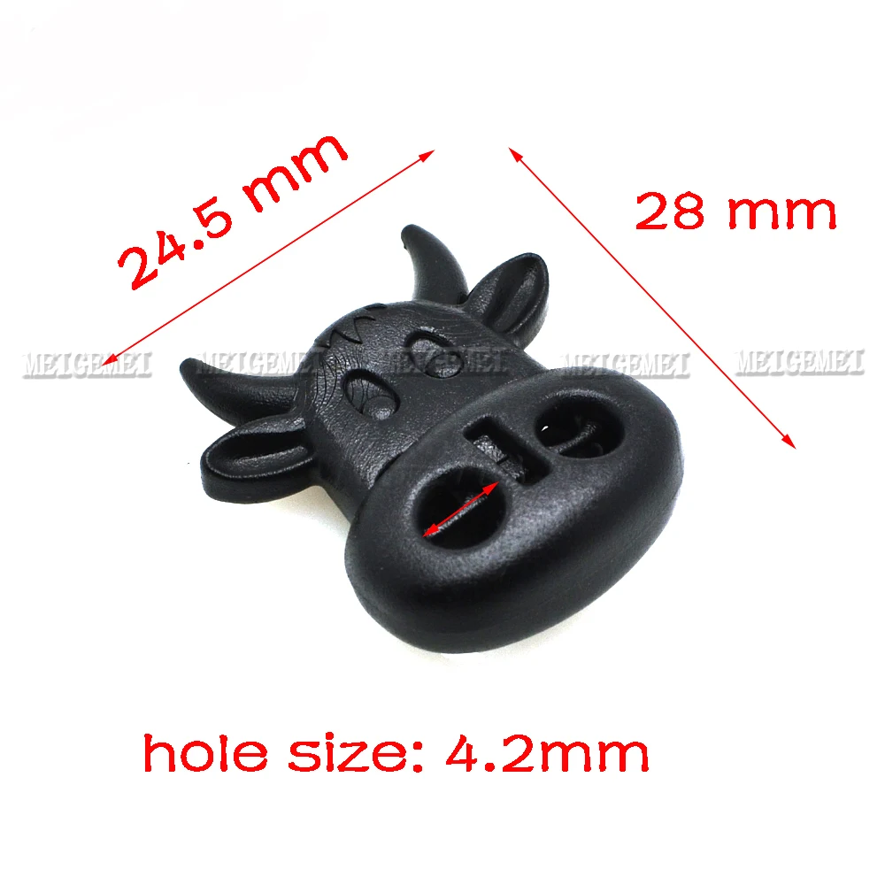 

5pcs/pack Plastic Cord Lock Toggle Clip Stopper Belt Buckle For Paracord & Cord Tether Tip Cord Lock Backpack Accessories