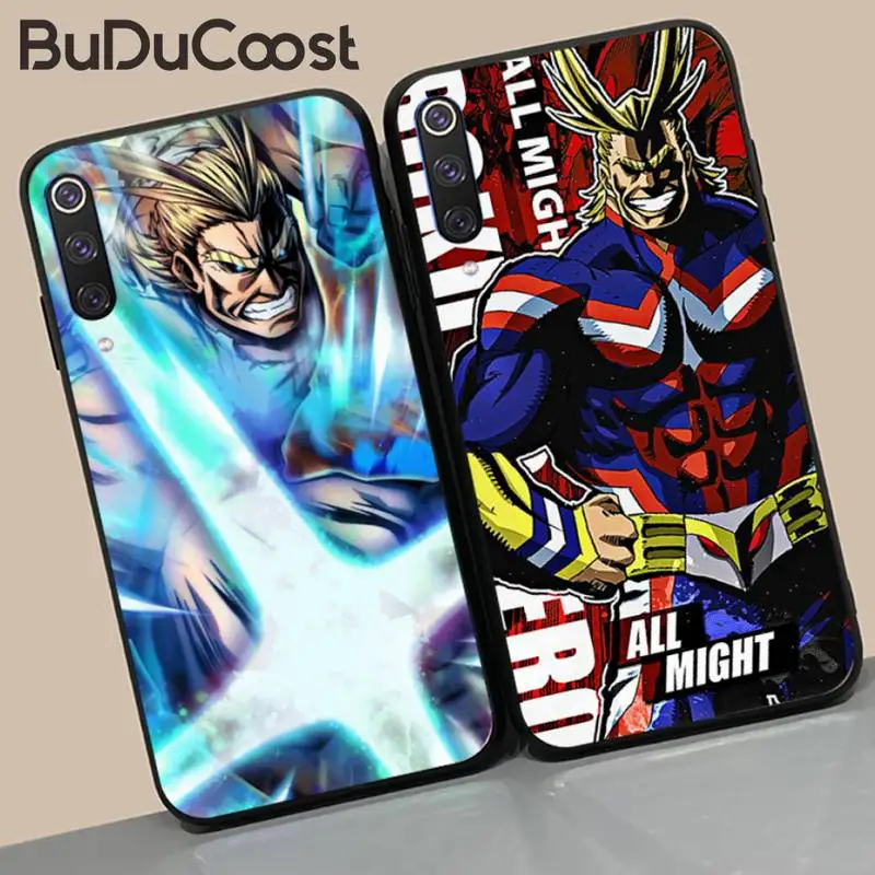 

Reall My Hero Academia ALL MIGHT Phone Case For Xiaomi Mi 9 9T CC9 CC9E 8 SE Pro A2 Lite 6X 5 A3 A1 Max Mix 2 3