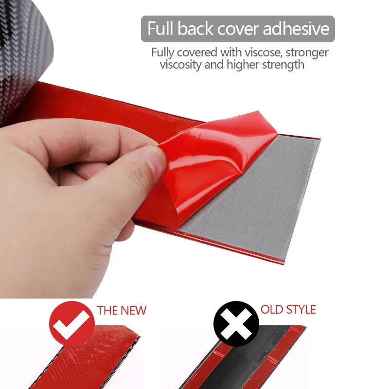 Универсальные автомобильные наклейки порог машины защитные полосы для