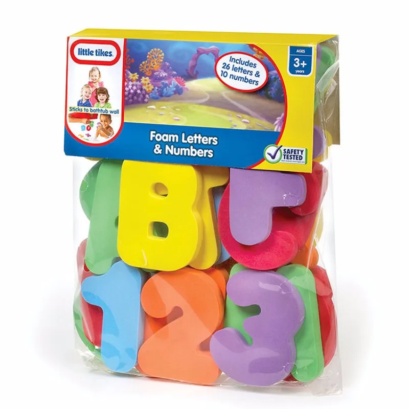 

36pcs Foam Learning Alphabet Letters Numbers Floating Bathroom Bath tub Toys Baby Kids Educational Toy Wall Sticker