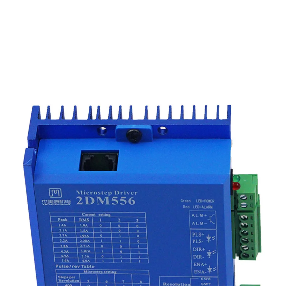 Драйвер шагового двигателя с ЧПУ JMC 2DM556 Nema 23 32 бит DSP DC36V 5.6A оригинальное качество