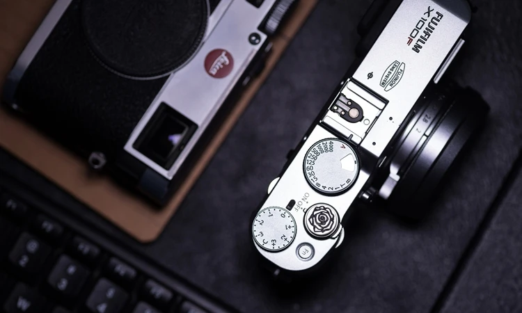 Оригинальная Серебряная+ латунная кнопка спуска затвора для камеры Fujifilm X100F XPRO2 XE3 XT3/X10/X20/X30 Leica M1/M2