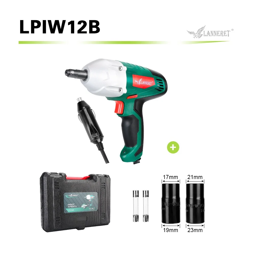 LPIW12B BMC CASE POSENPRO Электрический ударный гайковерт 1/2 дюйма 350N. M 12 V ремонт автомобиля ударный водительский ключ пистолет комплект Авто Шинный инструмент - Цвет: LPIW12B BMC CASE