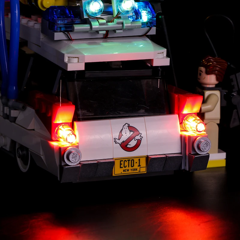 Светильник КА для 21108 строительных блоков Ghost Ecto-1 Busters совместимы с 16032