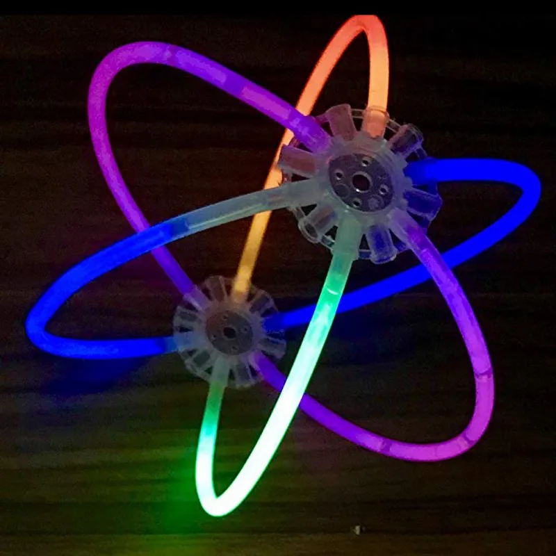 100 шт. светящиеся палочки красочные забавные портативные для фестиваля