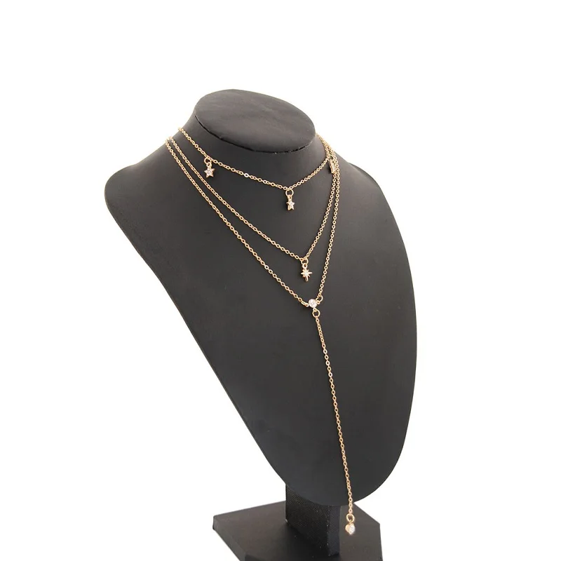 Новинка богемное ювелирное изделие многослойные бусы колье ожерелья для женщин