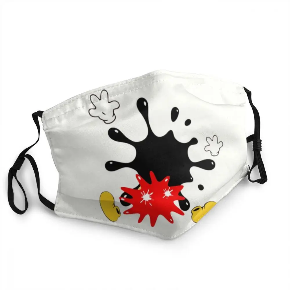 Мышь анимэ рот маска на лицо дизайн способный преодолевать Броды для взрослых с