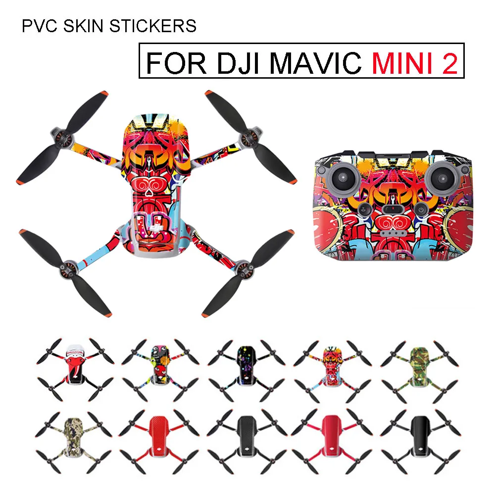 

Наклейки из ПВХ для DJI Mavic Mini 2, защитный чехол с защитой от царапин для корпуса дрона, Фотоэлементы для Mavic Mini 2