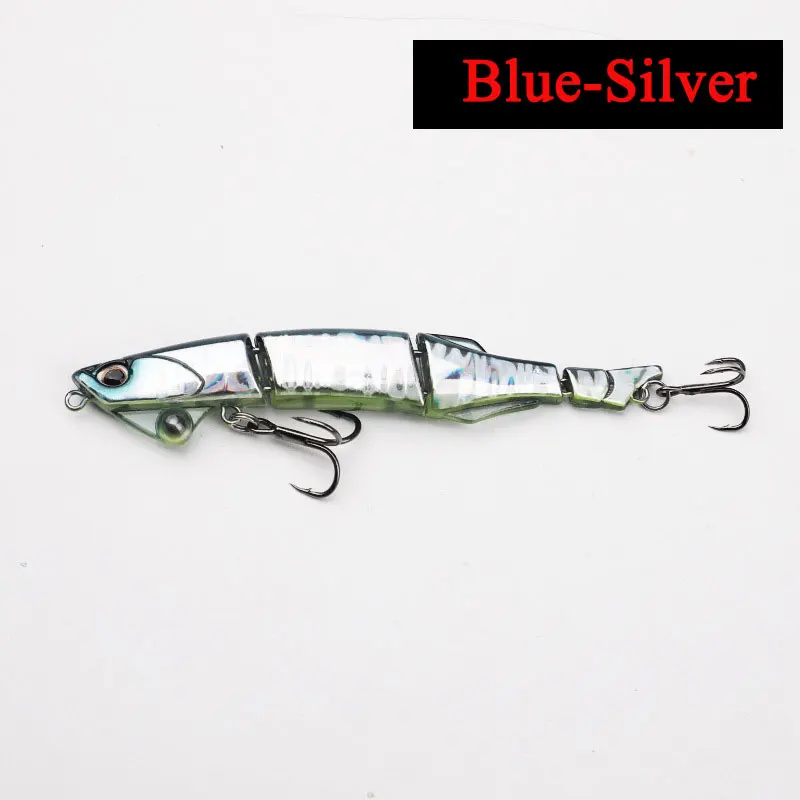 AS Muti-Section Loach 6.5g/9cm Sinking Minnow Fishing Lure Wobbler Treble Hooks Hard Crankbait Floating Tackle Pesca Swim Bait