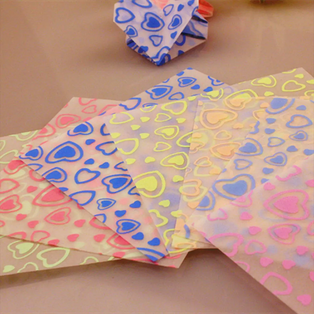 Бумага для оригами детей свадьбы 10 шт. 9*9 см светильник любви вес ручная Складная