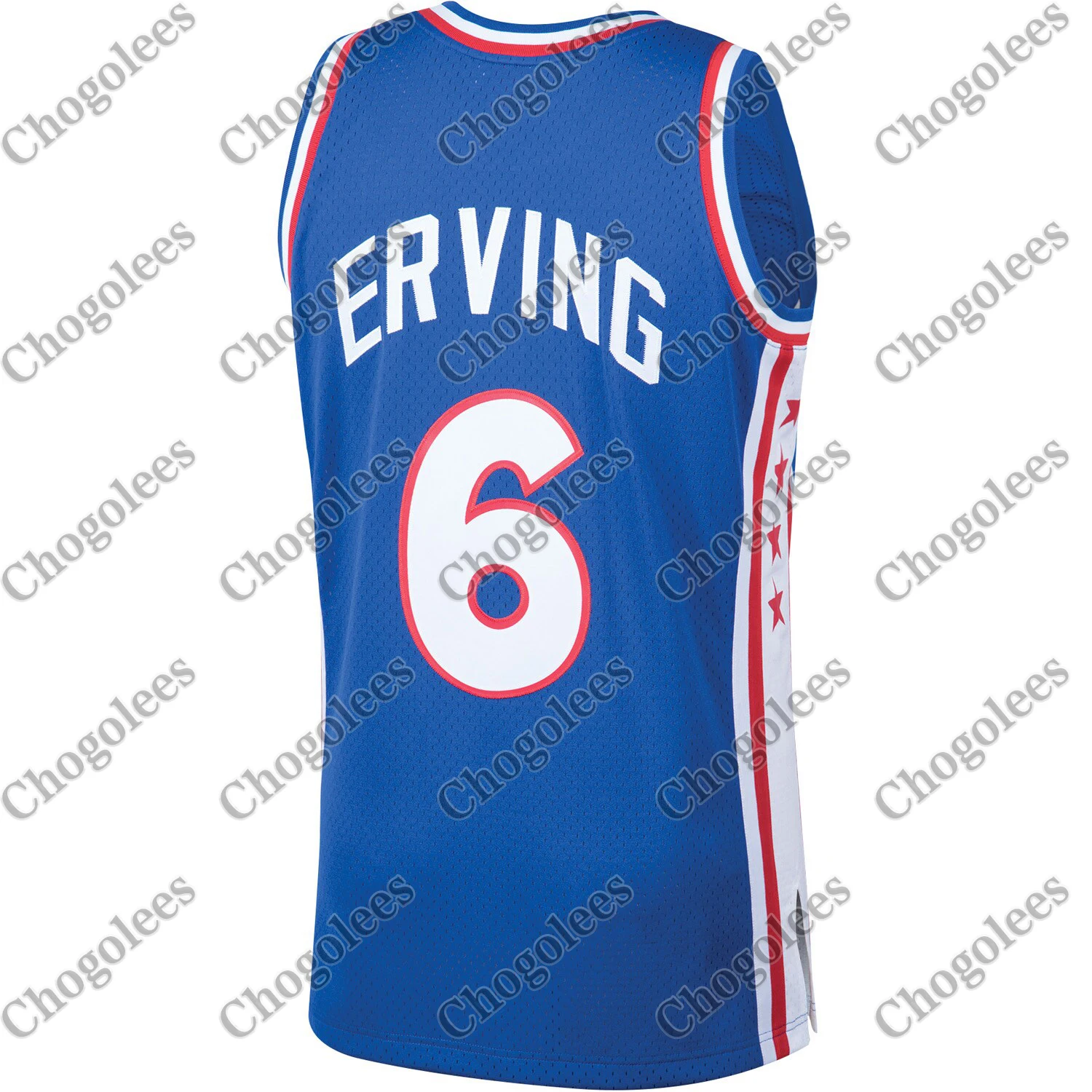 

Men Basketball Jersey Julius Erving Philadelphia Mitchell & Ness 1976-77 Hardwood Classics Swingman Player Jersey Royal