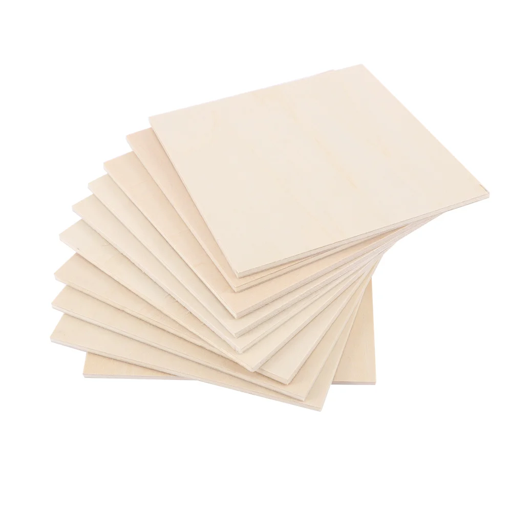 10 шт. деревянные тарелки для песочного стола Модель самолета деревянная