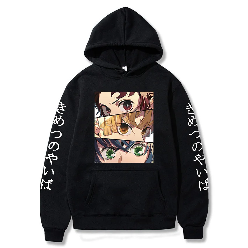 

Anime Hoodies Demon Slayer Sweatshirt men women Cotton Hoodie Casual Pullover