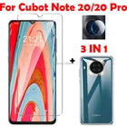 Чехол 3 в 1 + закаленное стекло для камеры Cubot Note 20 Pro, Защитное стекло для экрана Cubot Note 20 3D
