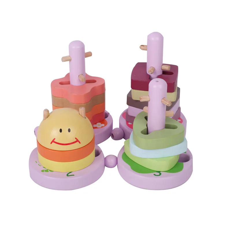 

Aid Twist Music Four Sets of Columns Children's Intelligence Geometric Shape Matching Cognitive Building Blocks Disassembly Toys