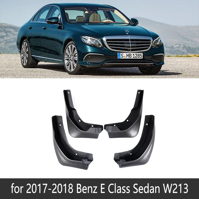 

4 шт. для Mercedes Benz E-Class W213 2016 2017 2018 2019, брызговики, брызговики, брызговики, автомобильные аксессуары