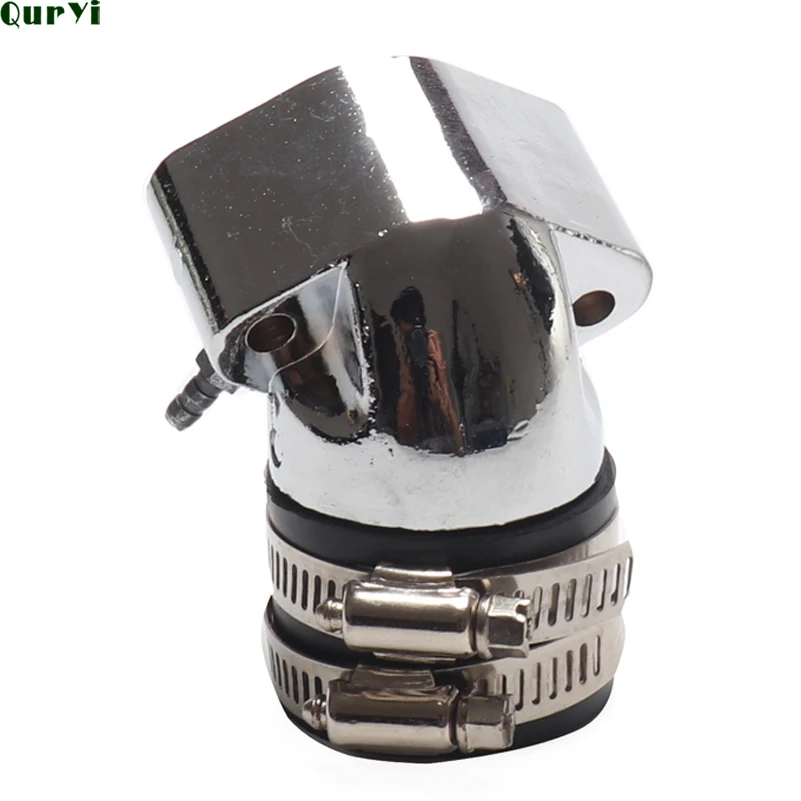 Производительность хромированный сплав впускной коллектор для скутера мопеда GY6