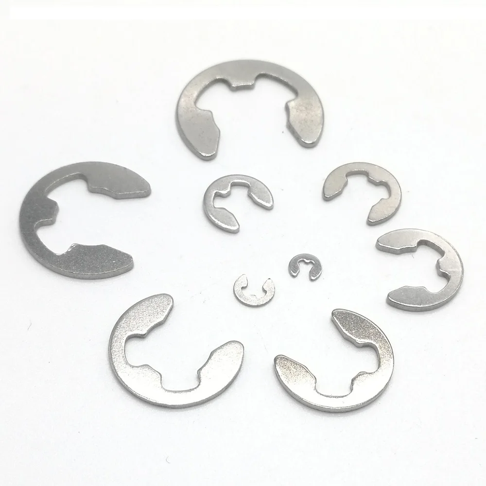 1000 шт. DIN6799 нержавеющая сталь M1.2/M1.5/M2/M2.5/M3/M4/M5/M6/M7/M8 кольцо для прыжков кольцевой