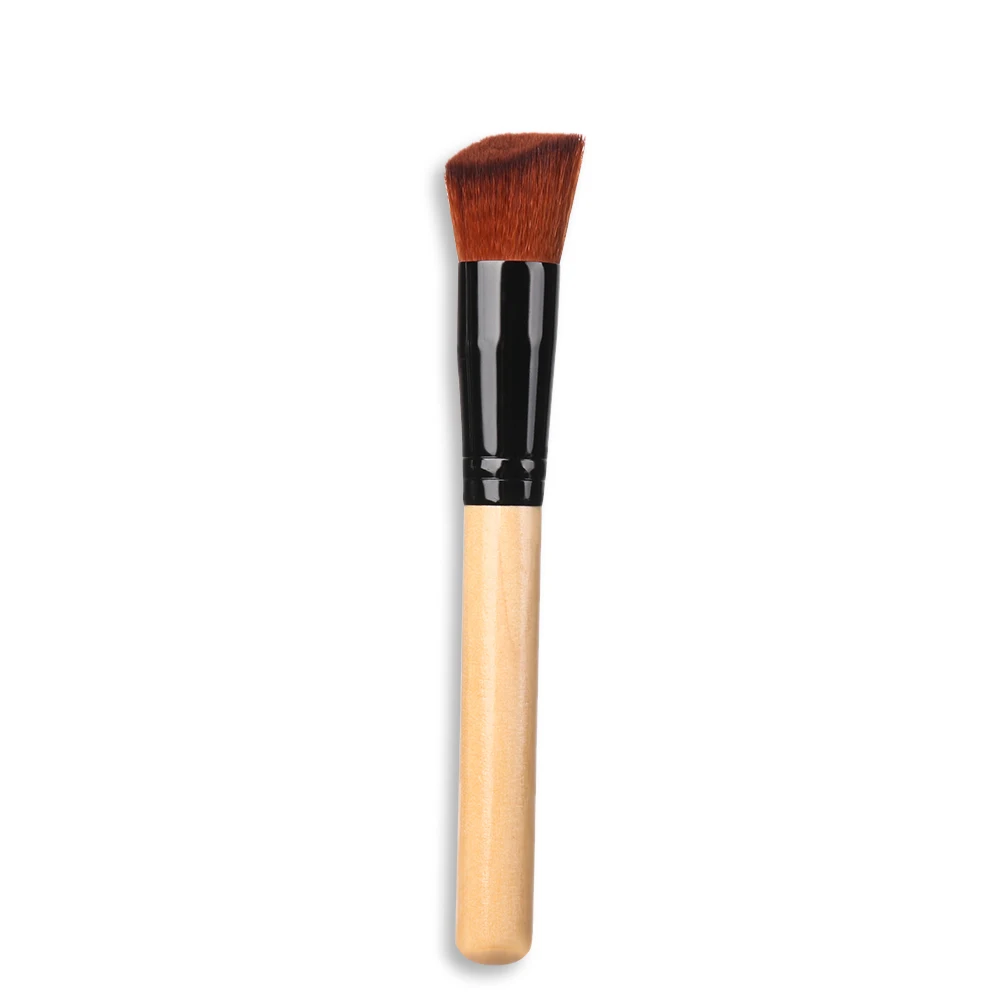 Natural 1 шт., профессиональная силиконовая маска для лица, для смешивания грязи, для ухода за кожей, кисти для макияжа, инструменты для нанесения основы, maquiagem - Handle Color: Natural
