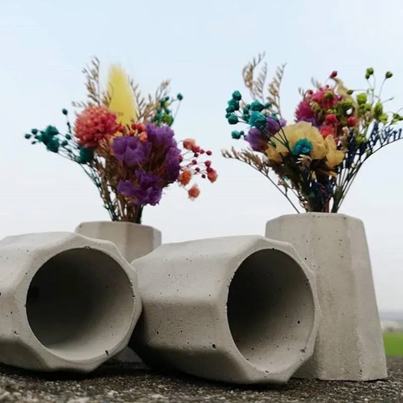 Суккулентные формы для горшков маленькая силиконовая цементная форма бетонная