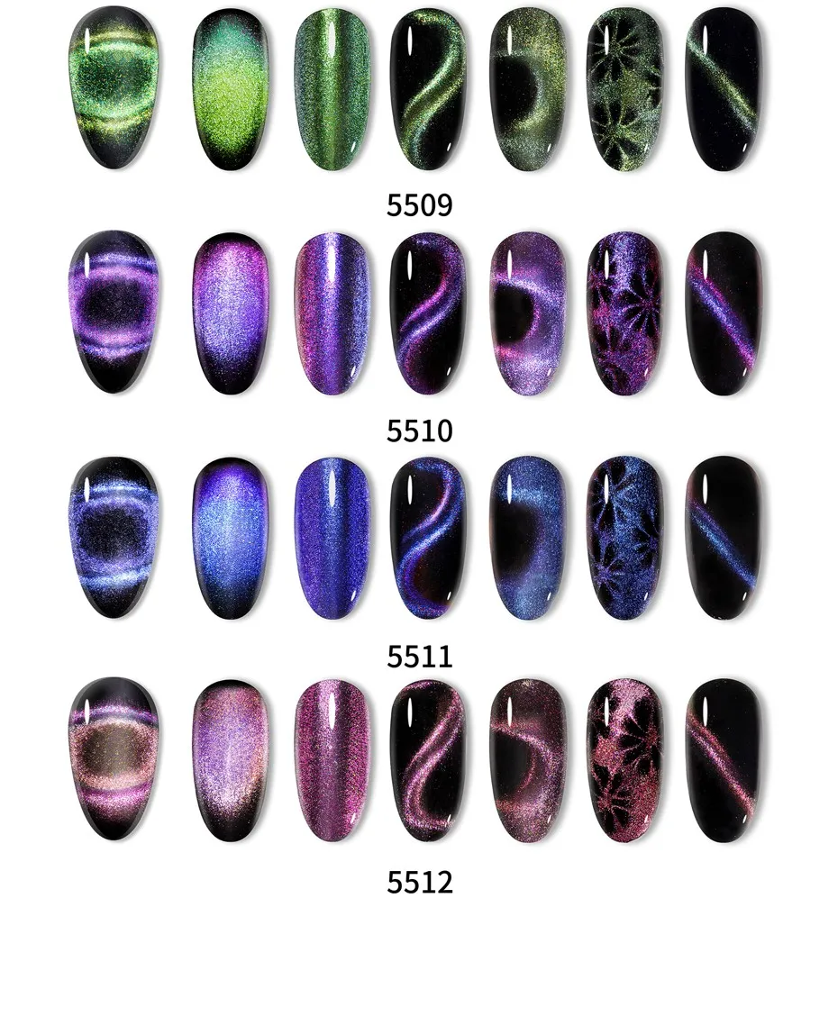 Elite99 10 мл Galaxy Cat Eyes светодиодный Гель-лак для ногтей Хамелеон для использования с магнитом УФ-лак для ногтей Дизайн ногтей Блестящий гель нужен черный базовый слой