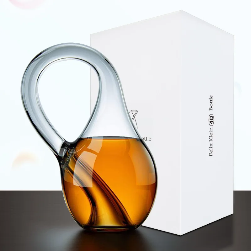 Модель бутылки Филипа клеина четырехмерные космические украшения мини-труба Laiyin