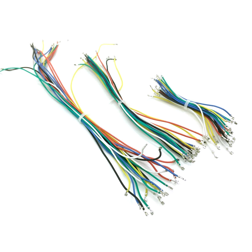 CL гоночный JST SH1.0 2-12pin SH соединители& 5/10/15 см 21AWG двойные гофрированные DIY проволочный канат для Радиоуправляемый симулятор полета контроллер бесщеточный ESC