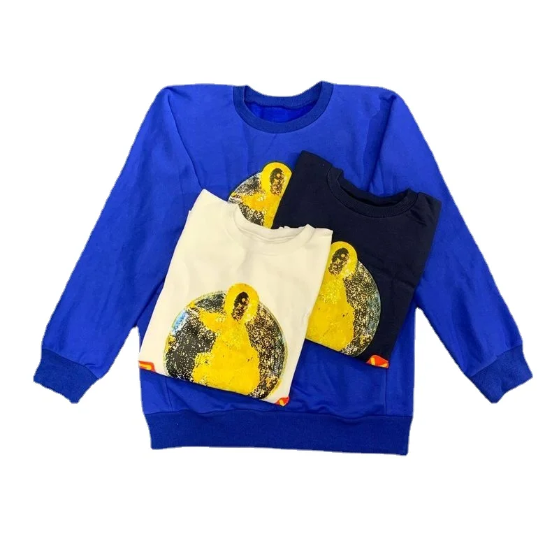 

22SS 3D Pattern Printing JesuS Is King Hoodies Men Women EU Size 100% Cotton JesuS Is King Sweatshirt Casual Autumn Hentai