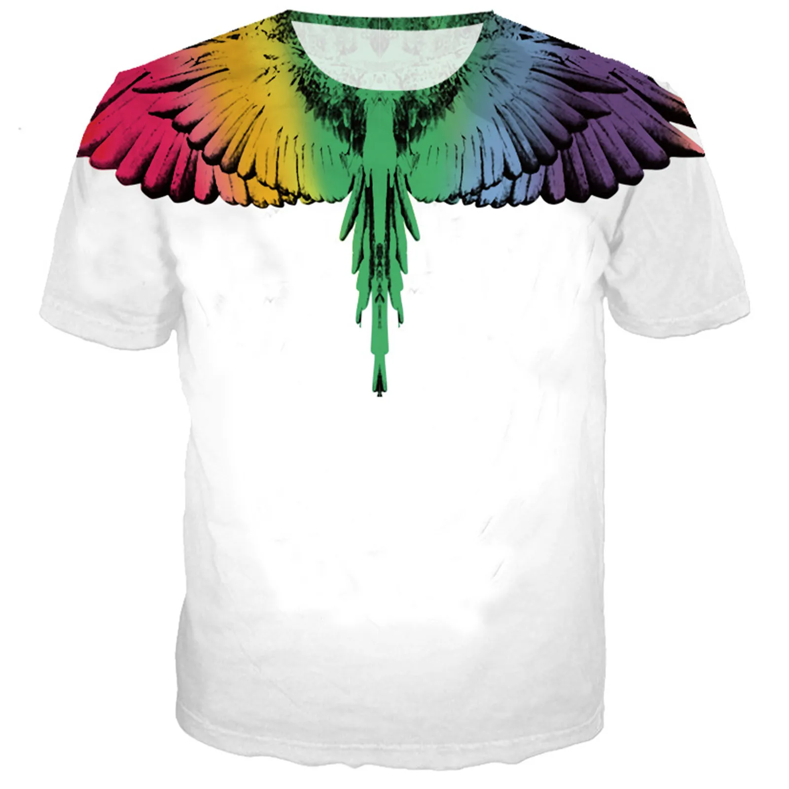 

Funny Eagle Animals 3D Printed Men's T Shirt Harajuku Style Summer Casual Short Sleeve Round Neck Blouse Top Plus Size M-3XL